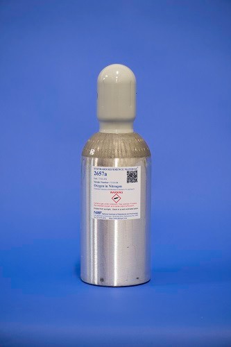 SRM 2657a - 氮中氧(公稱量-物質(zhì)分數(shù)2%mol/mol)