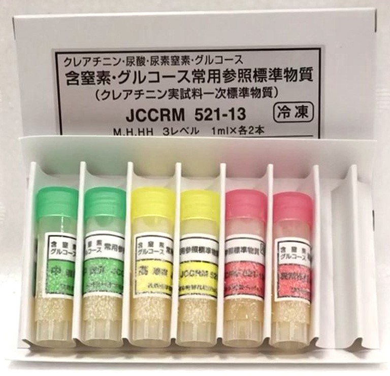 JCCRM 521人血清中葡萄糖、肌酐、尿酸和尿素氮